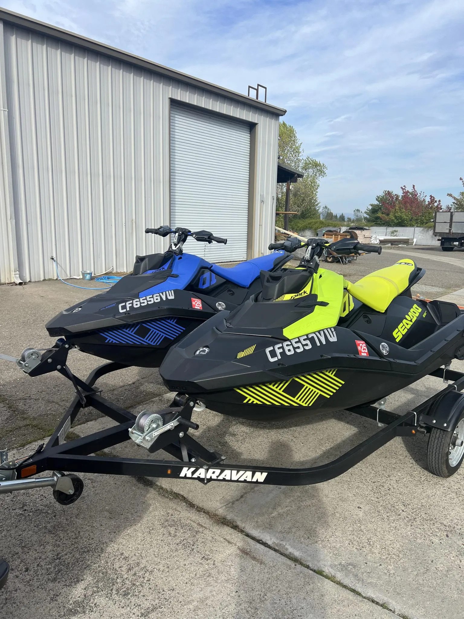 2023 Sea-Doo Spark Trixx 3ups w/Trailer