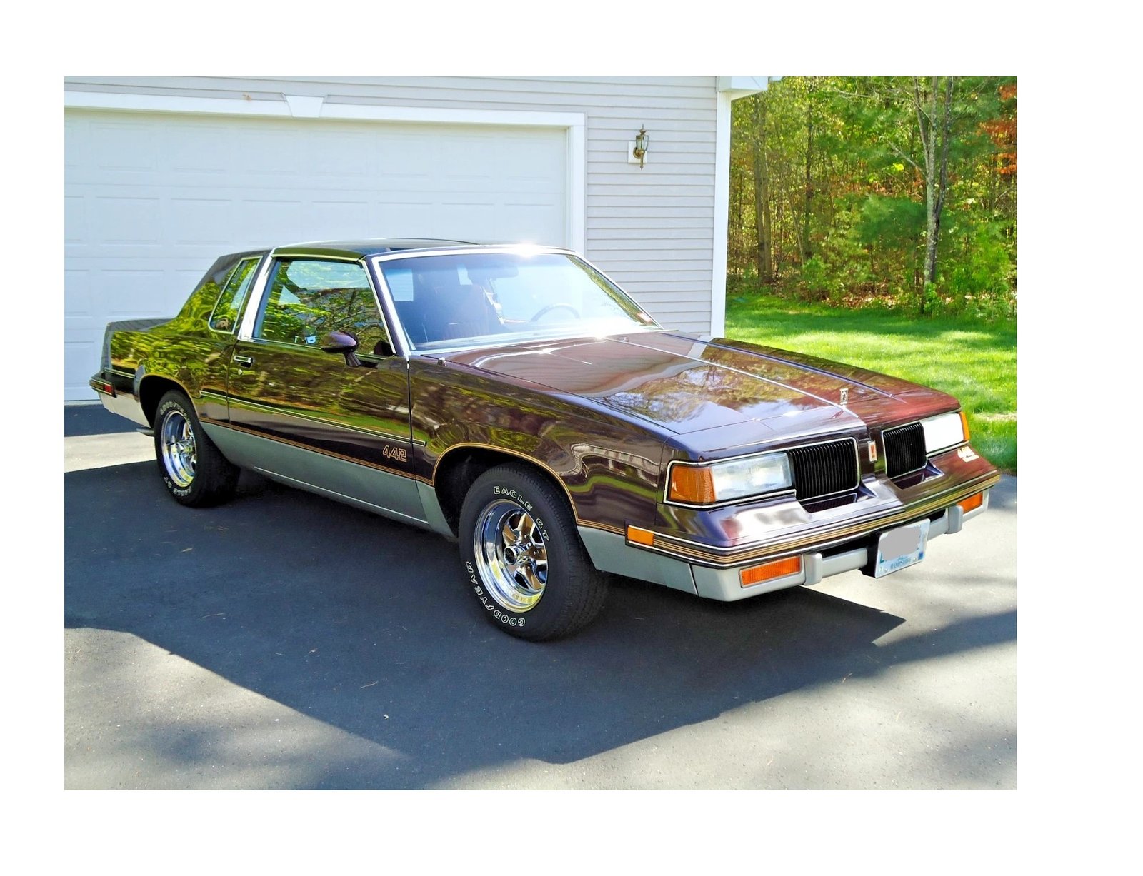1987 Oldsmobile Cutlass w 6,648 miles.